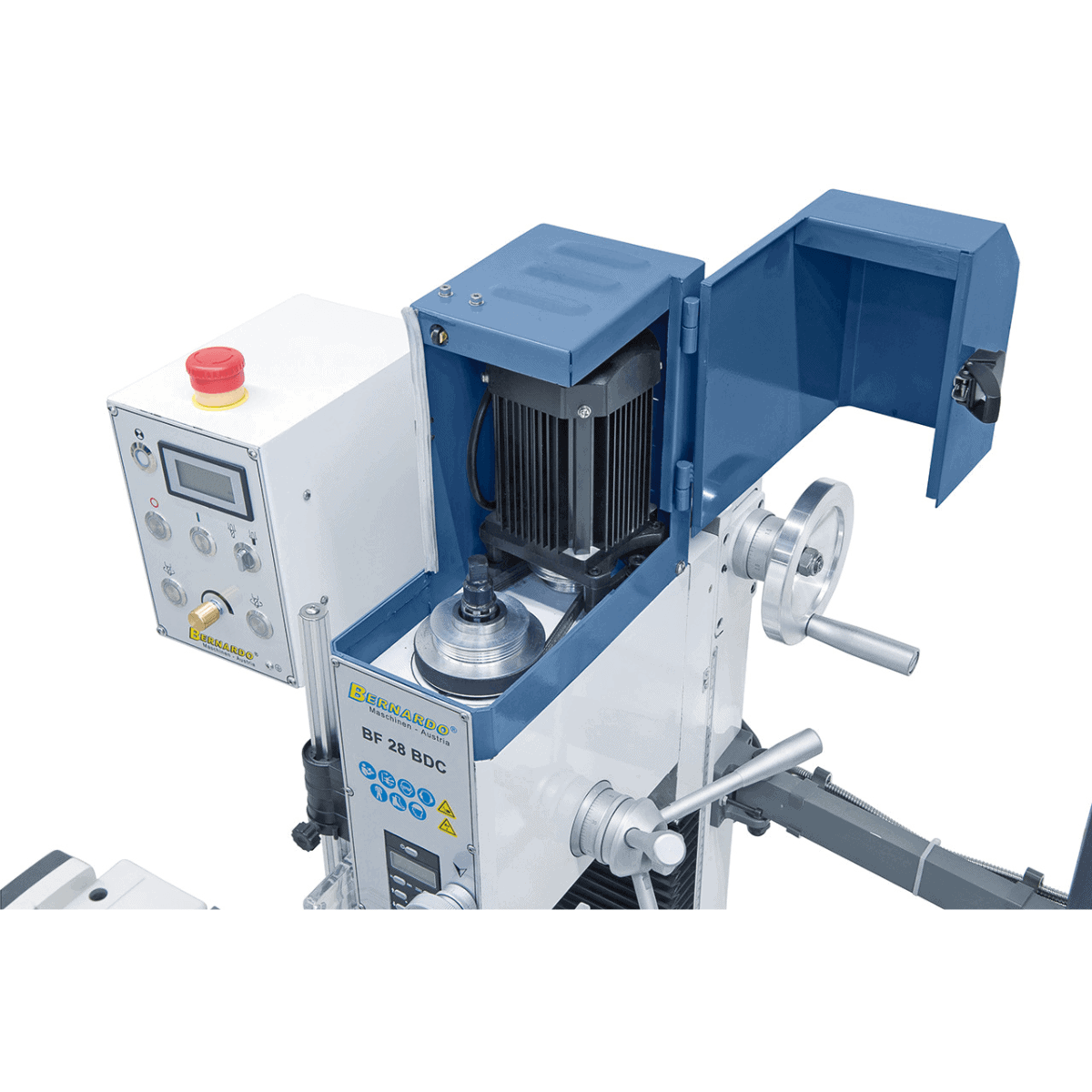 Bernardo BF 28 BDC Mill-Drill with 3-axis DRO ES-12 V and X-axis power feed AL 280 D