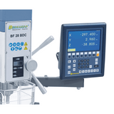 Bernardo BF 28 BDC Mill-Drill with 3-axis DRO ES-12 V and X-axis power feed AL 280 D