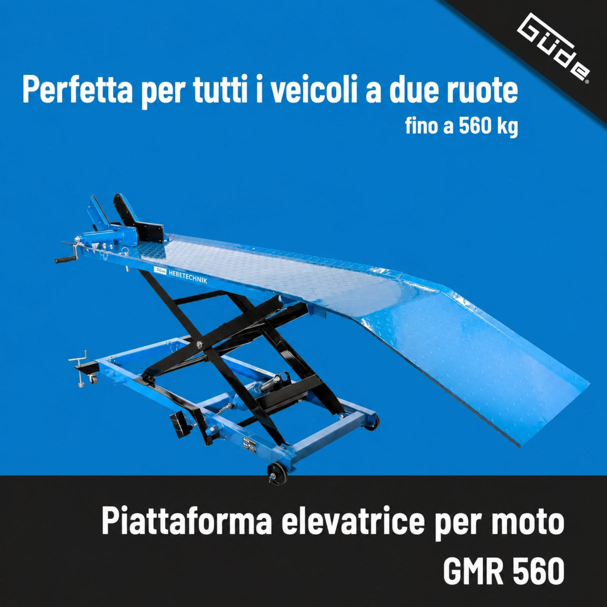 Güde GMR 560 Motorcycle Lift