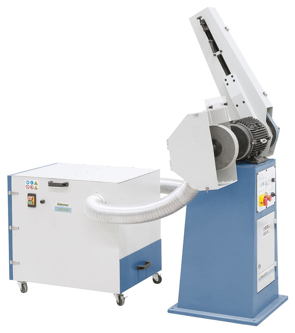Bernardo MSA 1500 dust collector - capacity 1,500 m³/h, twin port Ø 100 mm, 1.5 kW 400V motor