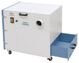 Bernardo MSA 1500 dust collector - capacity 1,500 m³/h, twin port Ø 100 mm, 1.5 kW 400V motor