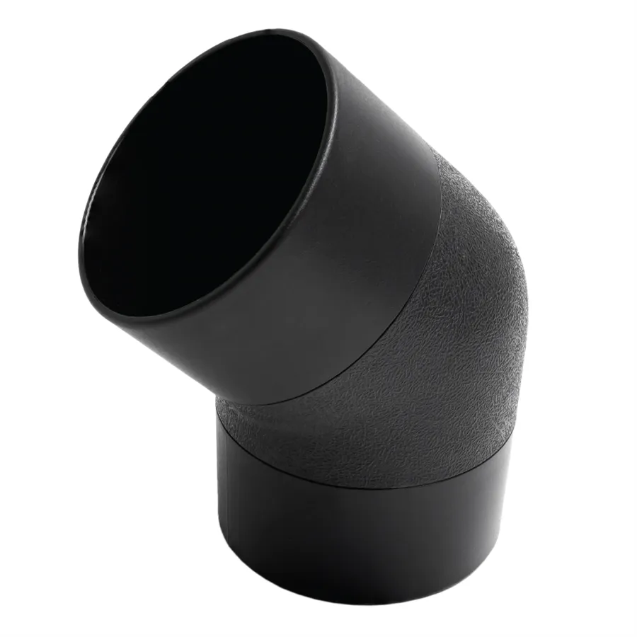 Krollit Extraction System Accessory 45° Curved Connector for 100 mm Extraction Hose