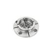 Ganasce standard da 40 mm Record Power con profilo a coda di rondine e presa a becco di falco, compatibili con mini mandrini SC1 e SC2.