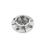 Ganasce standard da 40 mm Record Power con profilo a coda di rondine e presa a becco di falco, compatibili con mini mandrini SC1 e SC2.