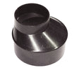Riduttore Record Power 100–61 mm per aspiratori HPLV, ideale per collegare la sega a nastro BS250 e macchine con bocca da 61 mm.