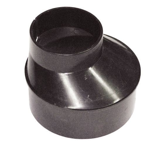 Riduttore Record Power 100–61 mm per aspiratori HPLV, ideale per collegare la sega a nastro BS250 e macchine con bocca da 61 mm.