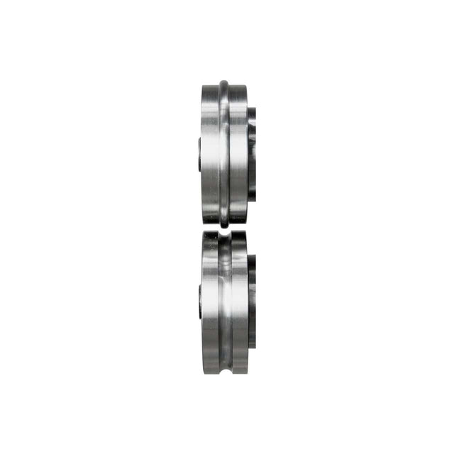 Rulli speciali Typ A1 con profilo da 1/4" installati su MSM 300 C per realizzare cordonature precise su lamiera.