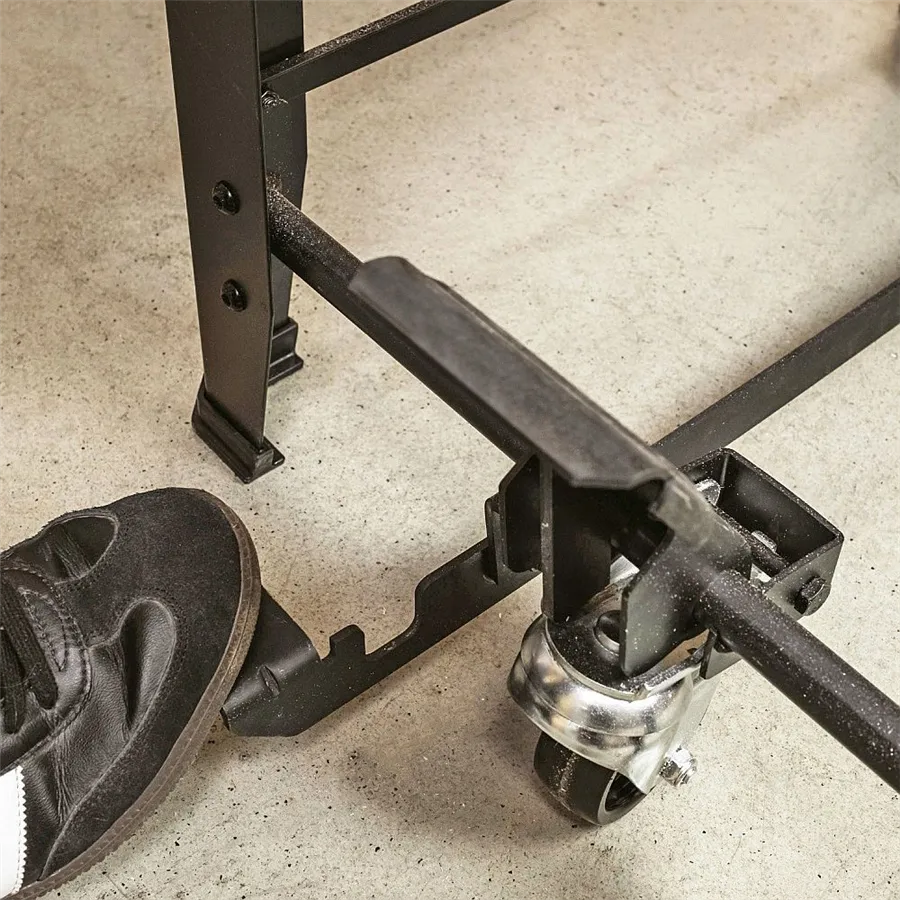 Mobile stand for bench machines IGM ST1M - load capacity 200 kg, top 570×500 mm