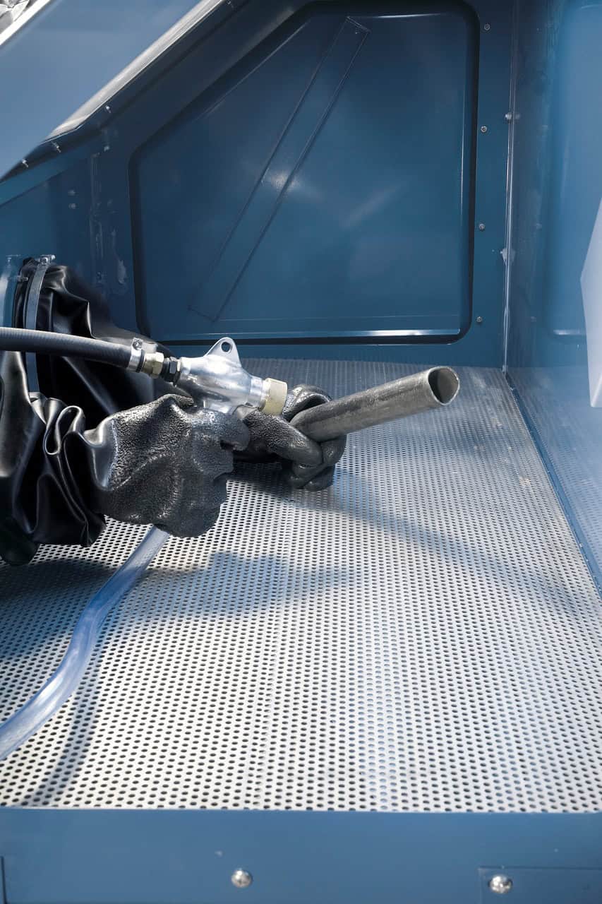 Bernardo SB 3 Sandblaster - With integrated vacuum and filter