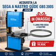 Sega a nastro Güde GBS 200S 350W compatta e versatile, ideale per tagli precisi su legno e materiali simili. Dotata di motore da 350W, struttura stabile e piano di lavoro regolabile, rappresenta la soluzione perfetta per hobbisti evoluti e piccoli laboratori.