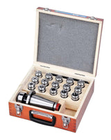 Bernardo Lathe Chuck Set OZ Collet Chuck, ER 40, ISO 50, 3 - 25 mm