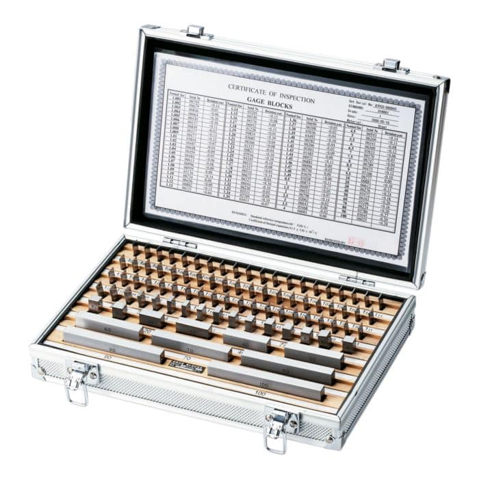 Bernardo Measuring Tool Parallel Gauge Block Set 87 Pcs.