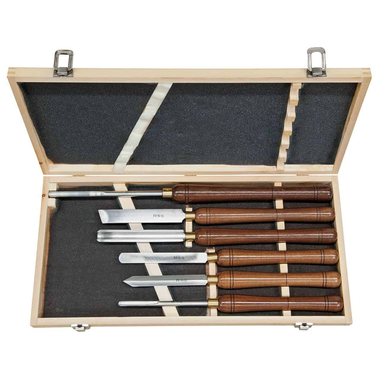 Bernardo Professional Lathe Chisel Set A, HSS, 6 pcs.