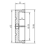 Accessory for Bernardo machine tool Premium M 70 chuck set
