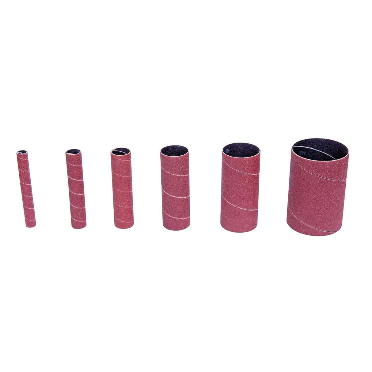 Bernardo Abrasive consumable abrasive belt set Ø 13/19/26/38/51/76 mm - K 80 for OVS 40 11-2142