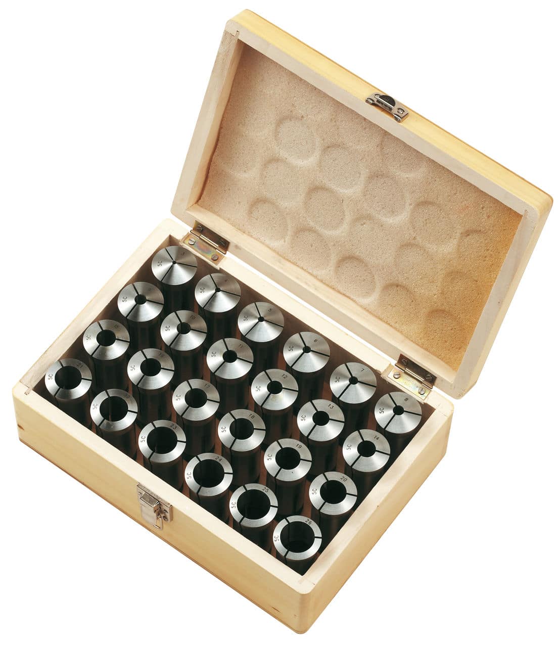 Bernardo Machine Tool Accessory 5C Collet Set 22-1097