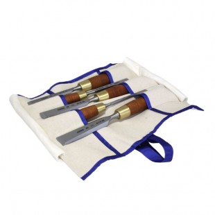 Narex Bevel Edge Chisel Set in Canvas