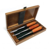Narex Mortise Chisel Set in Wooden Box
