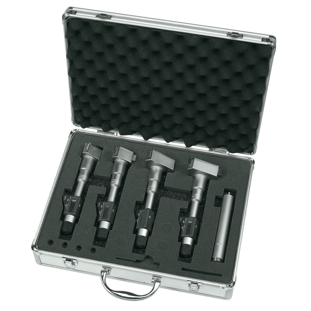 Bernardo measuring tool 3-point digital calipers for internal measurement, 4 pieces, 50 - 100 mm / 0.001 mm