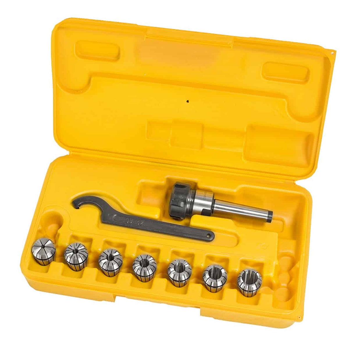 Bernardo Milling Chuck Collet Holder Set ER 25, CM 3, 10-piece - Machine Tool Accessory