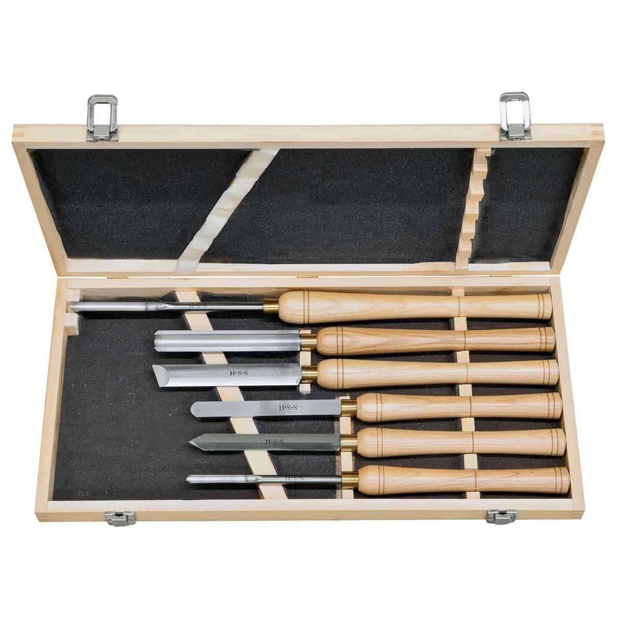 Bernardo Turning Tool Set C, Carbon, 6-pc.