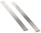  Set da 2 coltelli affilati per piallatrice PT 250, misura 258 x 22 x 2 mm, ideali per una piallatura precisa e uniforme su legno massiccio.