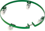 Set di rotelle Record Power CVA386-27-100 progettato per aspiratori CamVac CGV386, ideale per spostare la macchina in modo semplice e sicuro all’interno dell’officina.