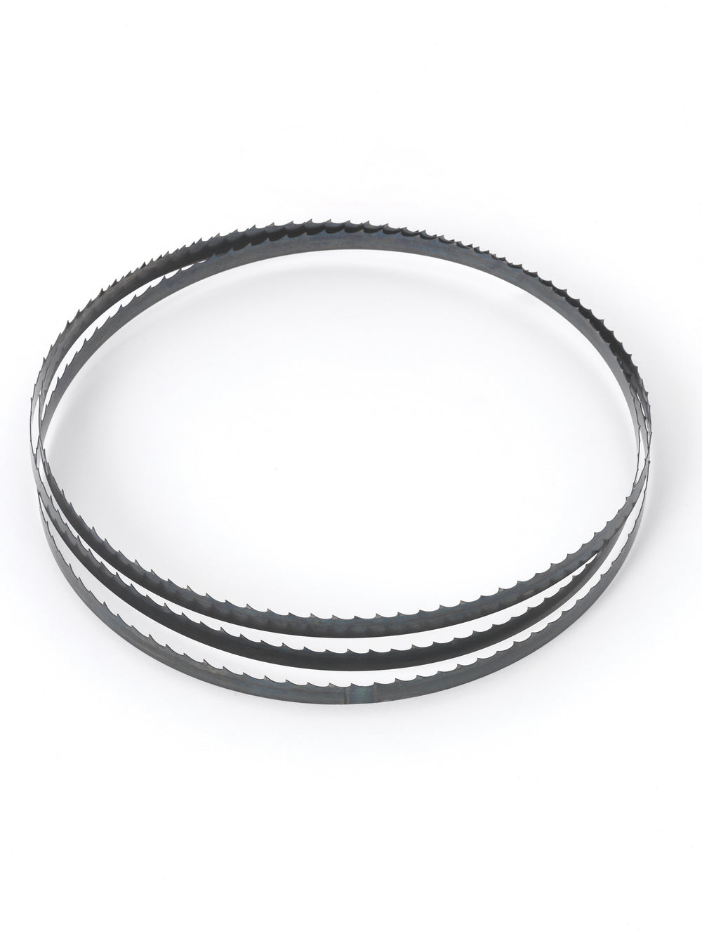 Confezione da tre lame da 111" per seghe a nastro Record Power, in larghezze da 1/4", 3/8" e 1/2", prodotte in UK per legno e lavorazioni curve o diritte.