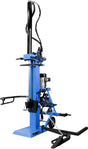 Spaccalegna verticale combinato GHS 1000/20TEZ-A da 20 ton con doppia trazione elettrica/PTO, sollevatore tronchi e struttura rinforzata.