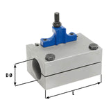 Bernardo machine tool accessory Interchangeable holder with one prismatic insert diam. 30 x 80 mm for size A
