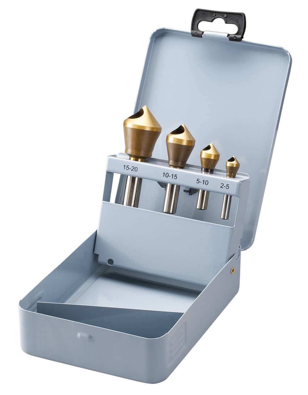 Bernardo Countersink Set 90° Conical 4 Pcs