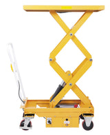 Bernardo ES 300 D semi-electric double-scissor lift table – capacity 300 kg, extended height 500-1,618 mm, weight 150 kg