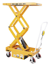 Bernardo ES 800 D Semi-Electric Double Scissor Lift Table - 750 kg capacity, 510-1,440 mm extended height, 185 kg weight