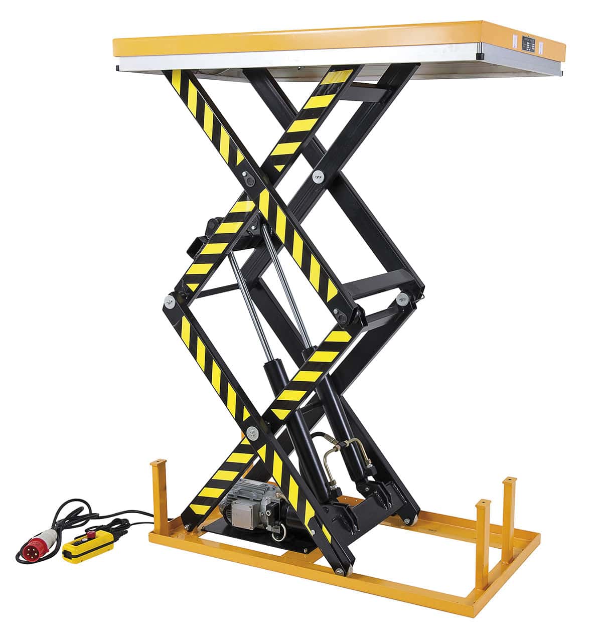 Bernardo SSHT 2000 D Industrial Stationary Scissor Lift – capacity 2,000 kg, height 360-1,780 mm, 2.2 kW 400V three-phase motor, weight 295 kg