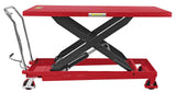 Hydraulic platform lifting table with large top TG 1000