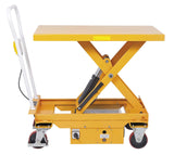 Bernardo ES 750 Semi-Electric Lift Table – 750 kg capacity, 445-970 mm height, single platform, 154 kg weight
