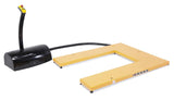 Bernardo FSHT 1000 U U-shaped pallet lift table – 1,000 kg capacity, U-shaped platform, 0.75 kW 400V three-phase motor, 210 kg weight