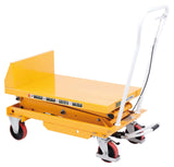 Bernardo HK 400 lift and tilt table – 400 kg capacity, standard height up to 900 mm, tilted position up to 1560 mm, weight 123 kg