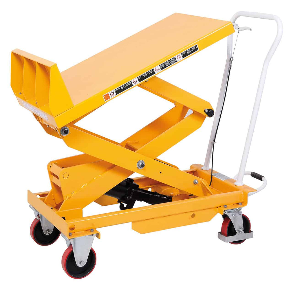 Bernardo HK 800 Lift and Tilt Table – 800 kg capacity, standard height up to 1000 mm, tilted position up to 1570 mm, weight 145 kg