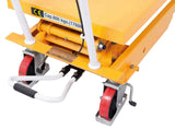 Bernardo HK 800 Lift and Tilt Table – 800 kg capacity, standard height up to 1000 mm, tilted position up to 1570 mm, weight 145 kg