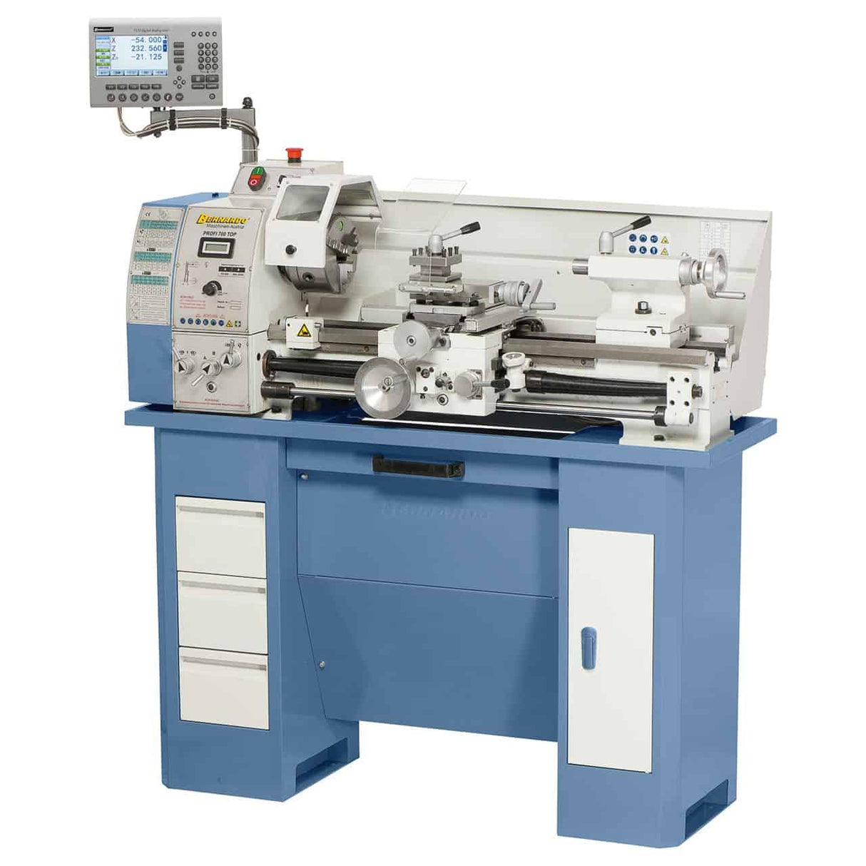Bernardo Profi 700 Top Lathe / 230 V with DRO ES-12 V – Advanced Precision