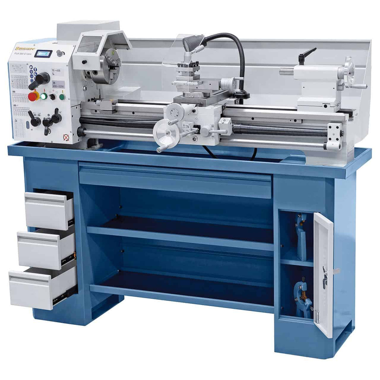 Bernardo Precision Profi 880 G Vario Lathe / 230 V – Powerful and Versatile