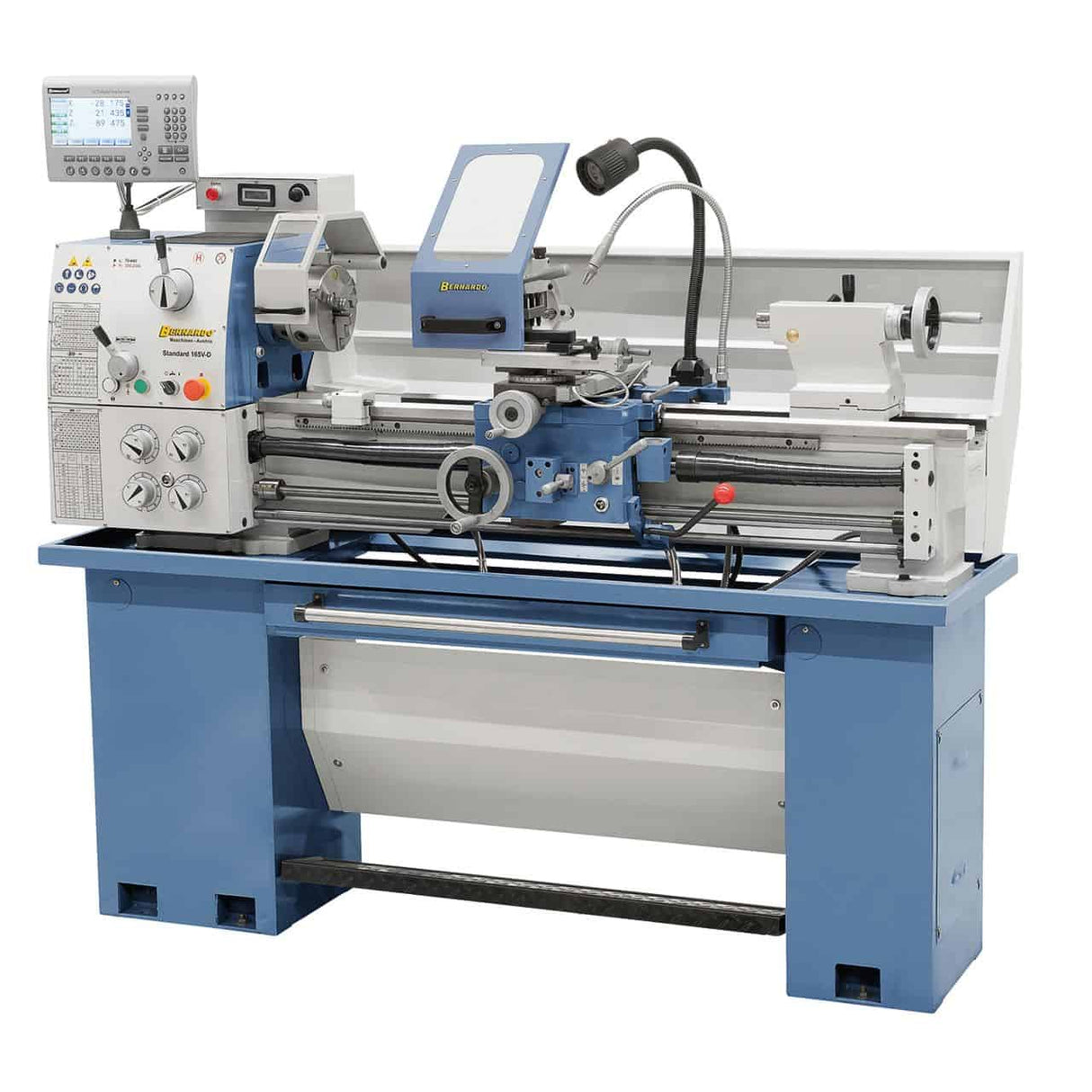 Bernardo Standard 165 V-D Lathe with ES-12 V 3-axis DRO