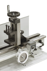 Bernardo Hobby 350 VD metal lathe – 350 mm center distance, digital display for speed + carriage, automatic feeds, 0.35 kW motor, 230V single-phase, weight 44 kg