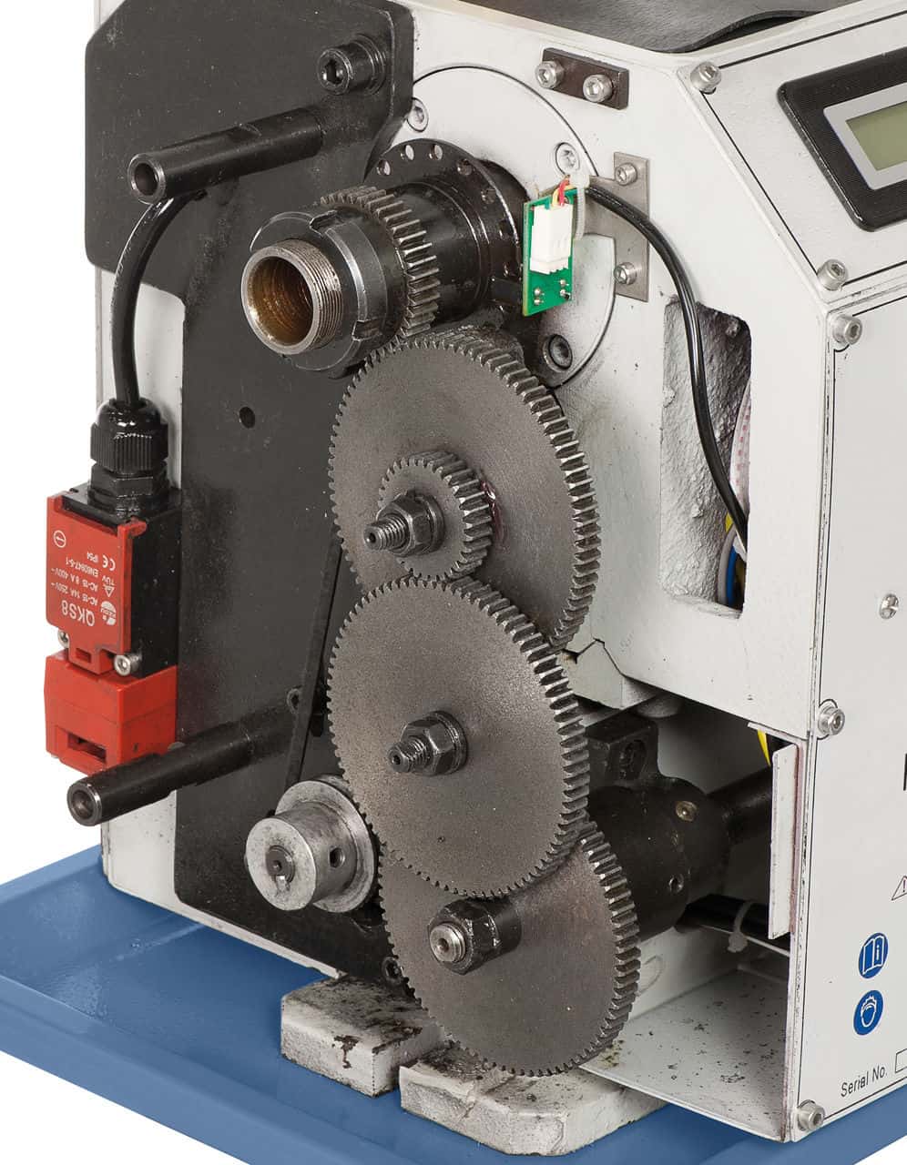 Metal Lathe Bernardo Profi 400 G – 400 mm distance between centers, 210 mm swing over bed, 21 mm spindle bore MK 3 taper, 0.6 kW 230V single-phase motor, digital speed display, 60 kg weight
