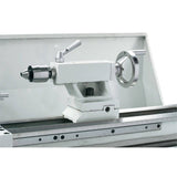 Bernardo Profi 550 WQ metal lathe – 550 mm distance between centers, 250 mm swing over bed, 26 mm spindle bore MT 4 taper, 0.75 kW 230V single-phase motor, 120 kg weight