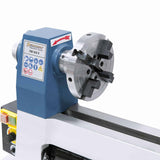 Bernardo DM 305 V woodturning lathe – center distance 345 mm, Ø 210 mm swing over bed, M33 × 3.5 spindle, 0.25 kW 230V single-phase motor, weight 20 kg