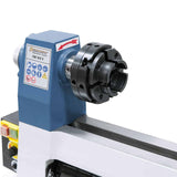 Bernardo DM 305 V woodturning lathe – center distance 345 mm, Ø 210 mm swing over bed, M33 × 3.5 spindle, 0.25 kW 230V single-phase motor, weight 20 kg