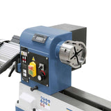Bernardo HCL 620 Wood Lathe – 620 mm center distance (up to 1200 mm with extension), Ø 400 mm over bed, M33 × 3.5 spindle, 1.1 kW 230V single-phase motor, Delta inverter, LED display, 150 kg weight