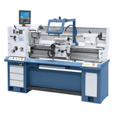 Tornio parallelo Bernardo Master 410 Pro con distanza tra le punte 1000 mm, foro mandrino 52 mm e accessori completi inclusi.